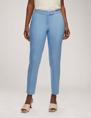 Anne Klein Bomulds Double Weave Bowie Pant Underdele Blå | DKXBR50567