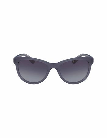 Anne Klein Cat-Eye Sunglasses Gennemsnitsstørrelse Blå | DKICD47400