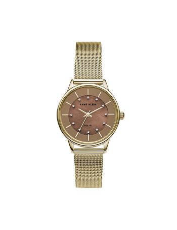 Anne Klein Considered Solar Powered Mesh Watch Metaller Brune | EDKHC11310