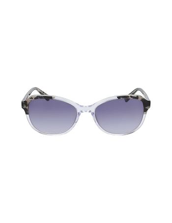 Anne Klein Crystal Oval Sunglasses Rund Grå | QDKWA26177