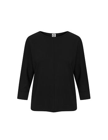 Anne Klein Dolman Seam Pullover Toppe Sort | BDKSO26776