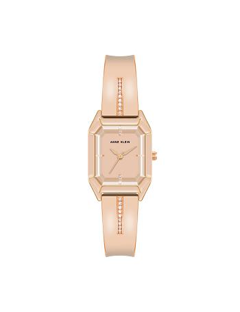 Anne Klein Elegant Bangle Bracelet Watch Metaller Lyserød Lyserød Guld | SDKVO74265