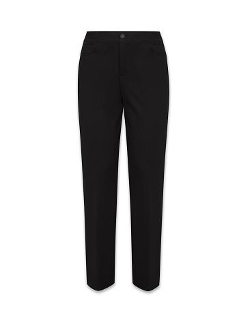 Anne Klein Flare Leg Compression Pant Plus Størrelse Sort | YDKVQ97950