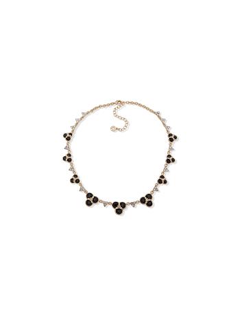 Anne Klein Flower Collar Crystal Halskæder Blomster Guld | DKCVG34869