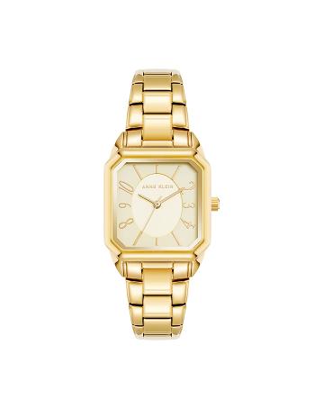 Anne Klein Modern Square Case Watch Metaller Guld | DKEAH87342