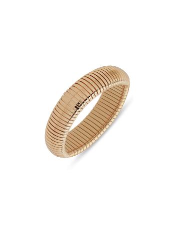 Anne Klein Omega Stretch Armbånd Guld | YDKGT95843