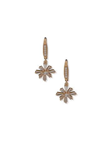 Anne Klein Starburst Drop Clip Earring Guld | XDKBH59298