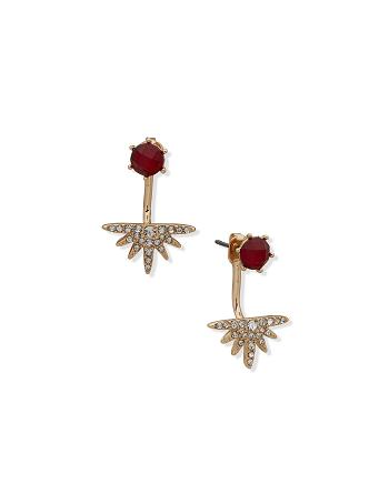 Anne Klein Starburst Drop Pierced Earring Guld | YDKGT29733