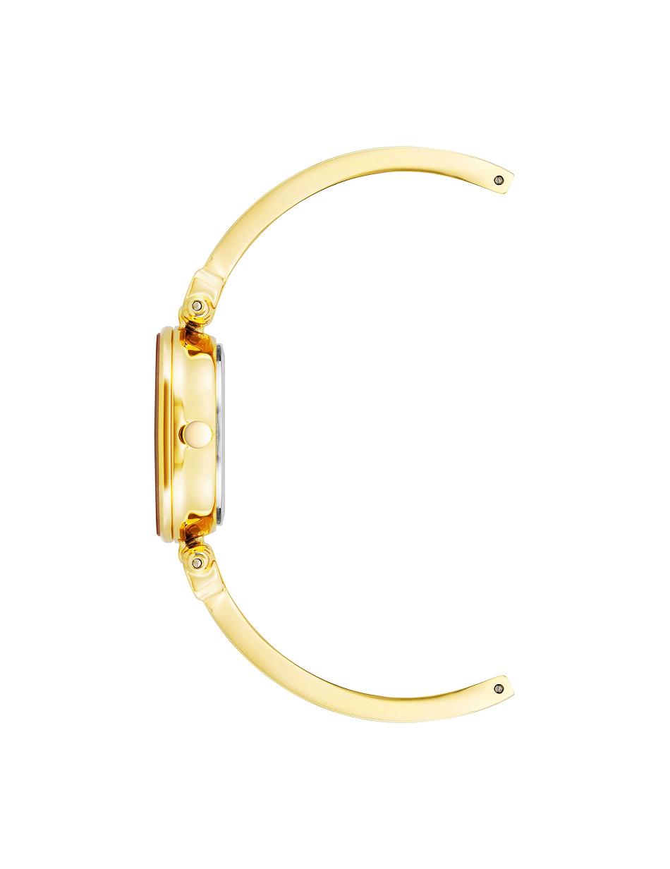 Anne Klein Accent Bangle Watch Diamant Rød Guld | FDKHY34036