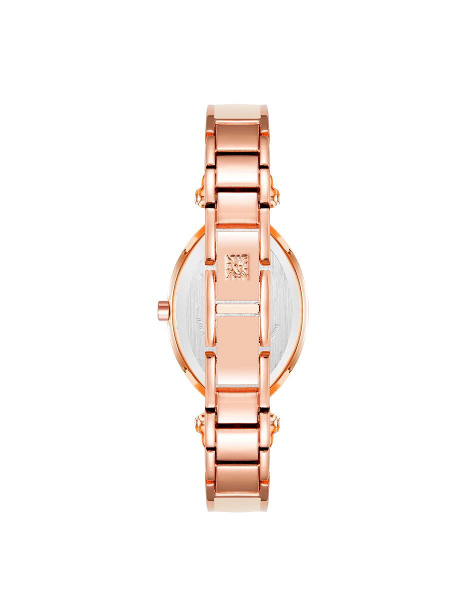 Anne Klein Accented Oval Bangle Watch Diamant Lyserød | TDKPQ91443