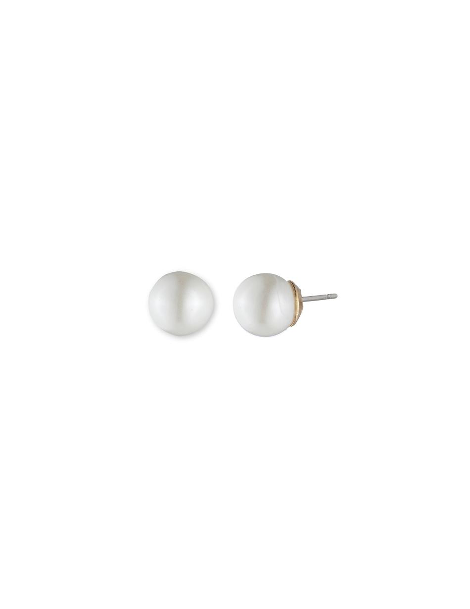 Anne Klein Blanc Faux Pearl Stud Earrings Best Bestsellere Hvide | LDKTR99839