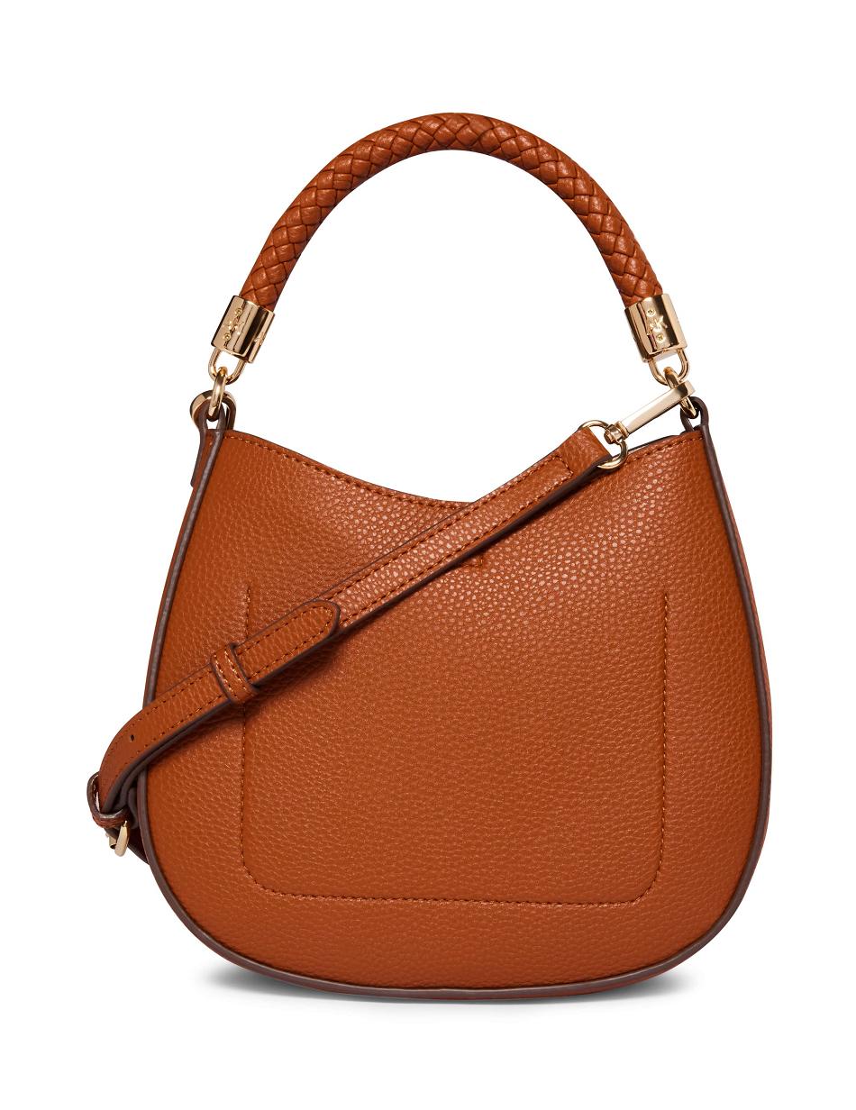 Anne Klein Braided Handle Hobo Crossbody Taske Orange | DKZPD17292