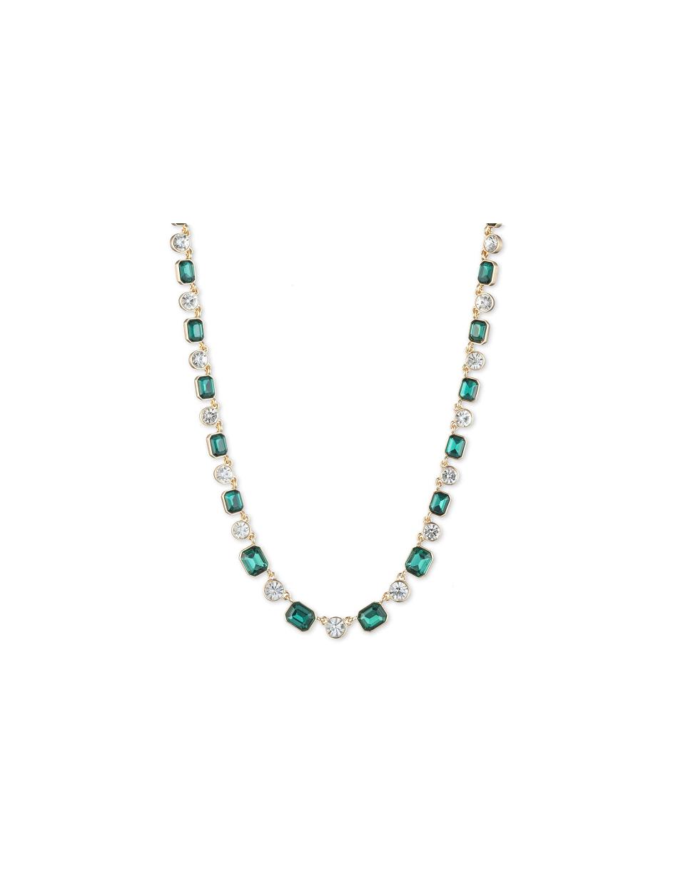 Anne Klein Bright Emerald Collar Halskæder Turkis Guld | DKDYB39999