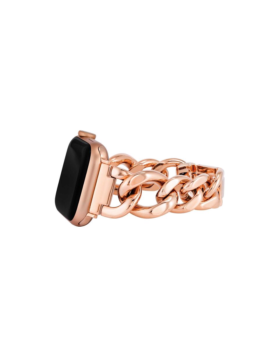 Anne Klein Chain Link Bracelet Band for Apple Watch® Metaller Lyserød Guld | DKICD97678