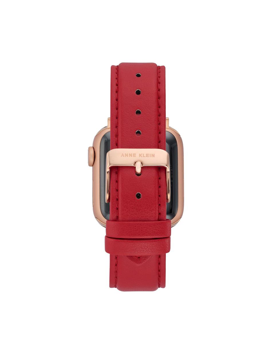 Anne Klein Considered Apple Peel Band for Apple Watch® Læder Rød Lyserød Guld | UDKND29890