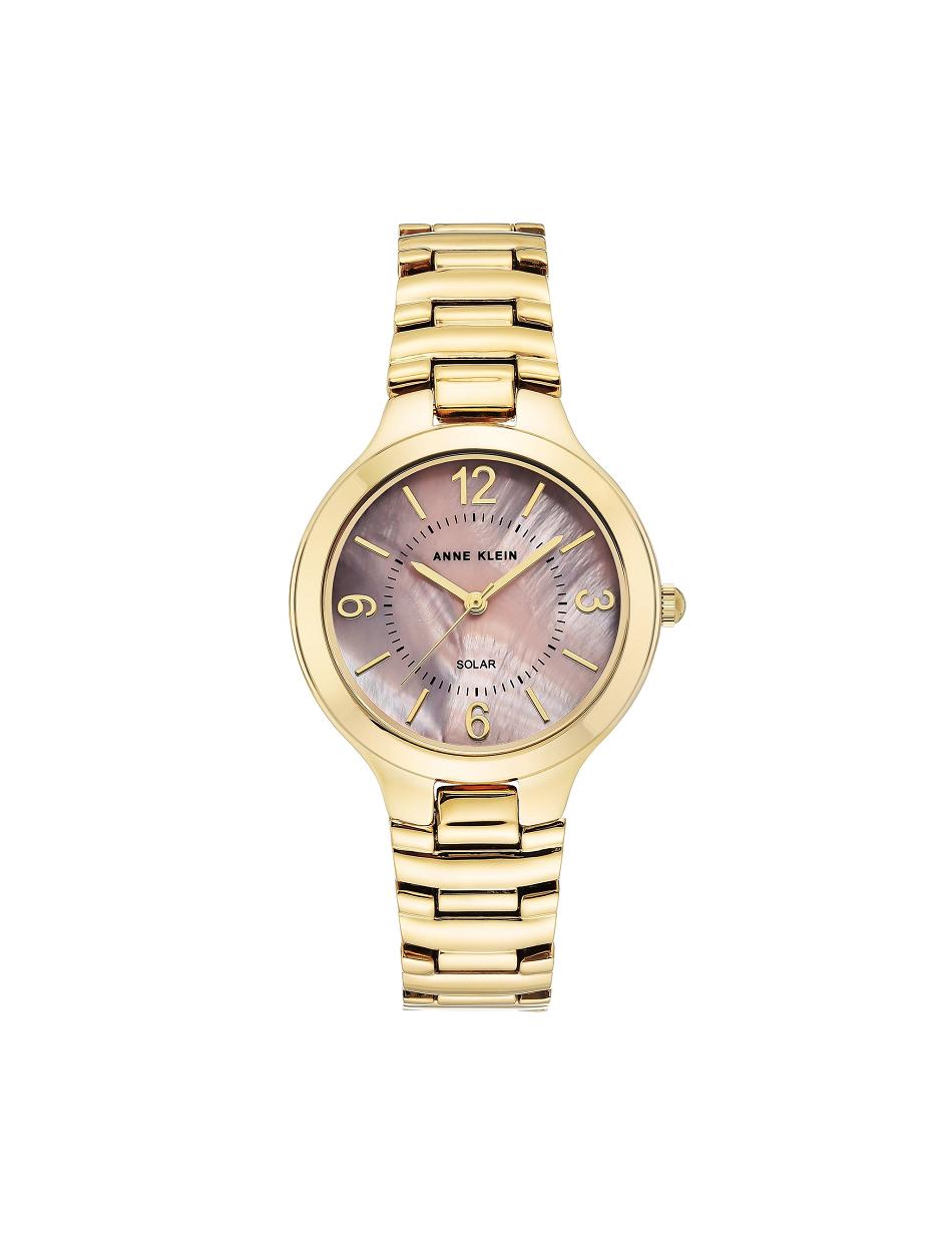 Anne Klein Considered Solar Powered Watch Best Bestsellere Lyserød Guld | BDKSD94796