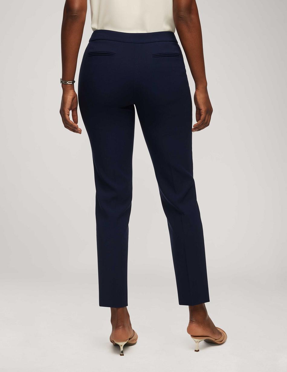 Anne Klein Contour Stretch Bowie Pant Best Bestsellere Blå | DKJVR53308