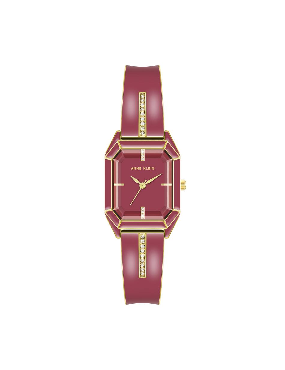 Anne Klein Elegant Bangle Bracelet Watch Metaller Bordeaux Guld | ZDKNQ28688