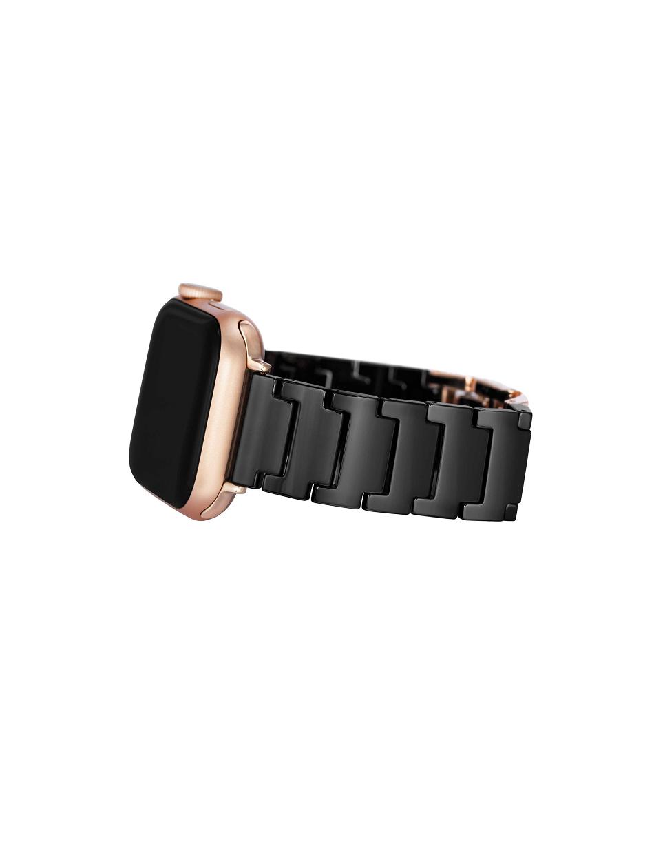 Anne Klein Keramisk Bracelet Band for Apple Watch® Best Bestsellere Sort Lyserød Guld | BDKSO66992