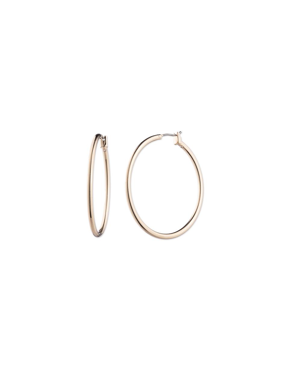 Anne Klein Large Gold-Tone Hoop Earring Guld | PDKQX36752