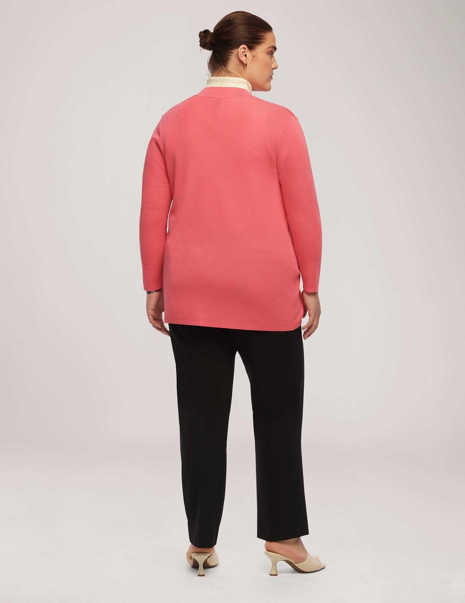 Anne Klein Malibu Cardigan Plus Størrelse Lyserød | ADKWC66475