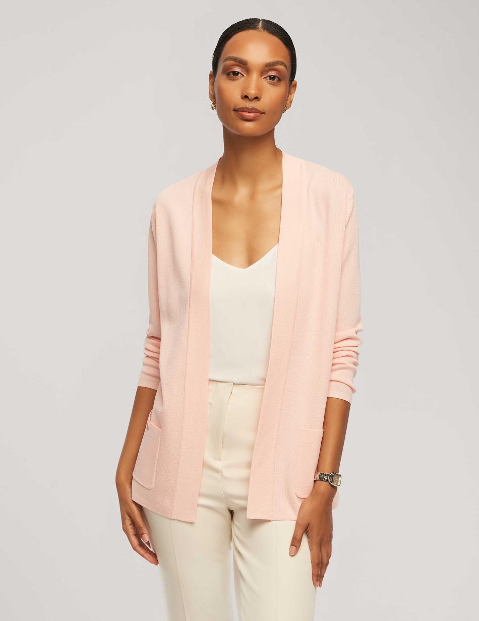 Anne Klein Malibu Cardigan Trøjer Lyserød | DKCIF74728