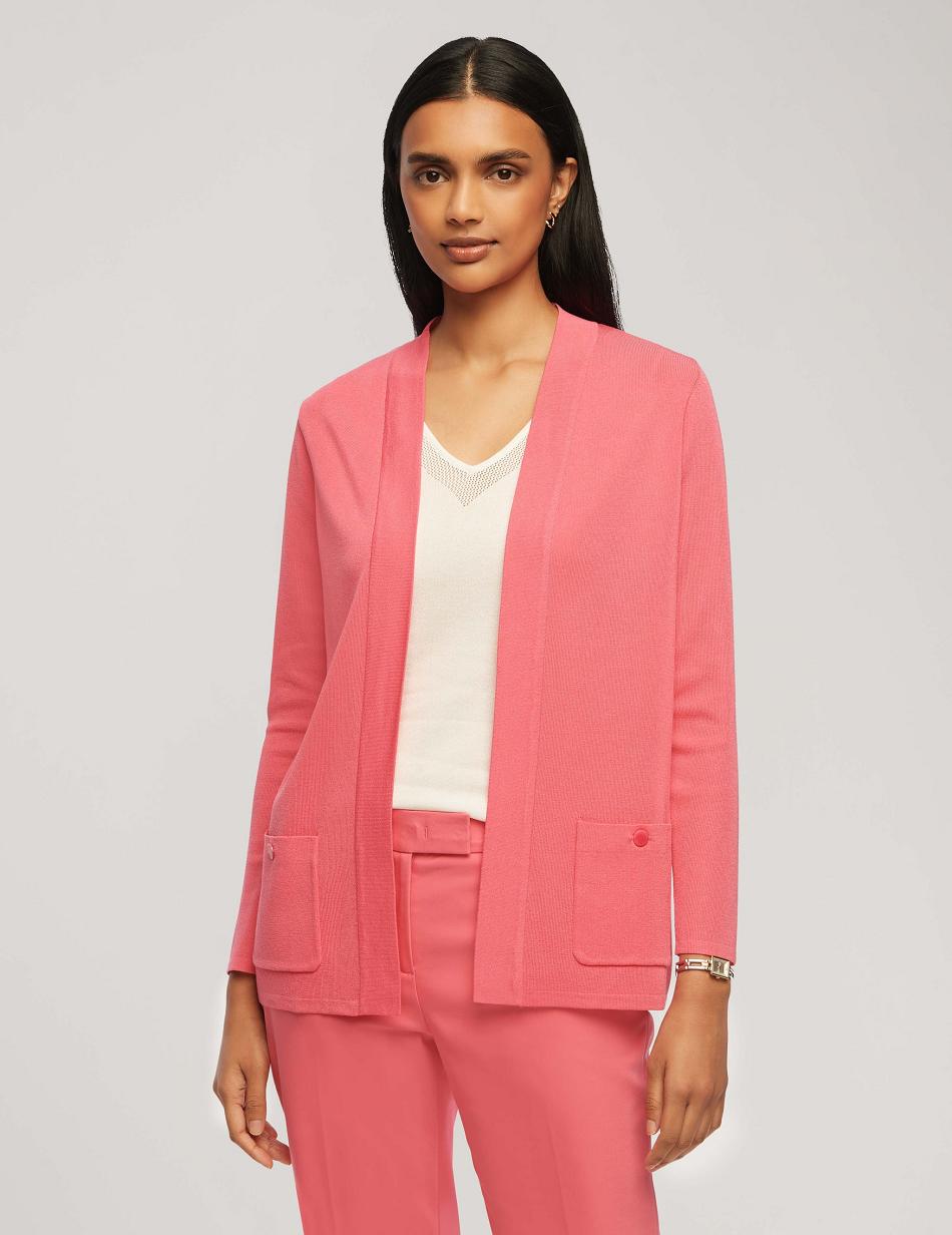 Anne Klein Malibu Cardigan Trøjer Lyserød | TDKWZ39543