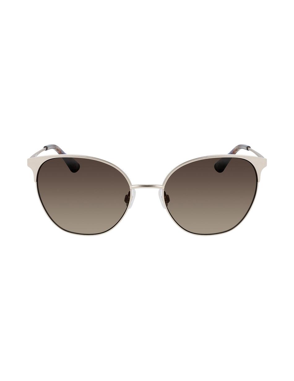 Anne Klein Metal Sunglasses Rund Guld | TDKWZ64926