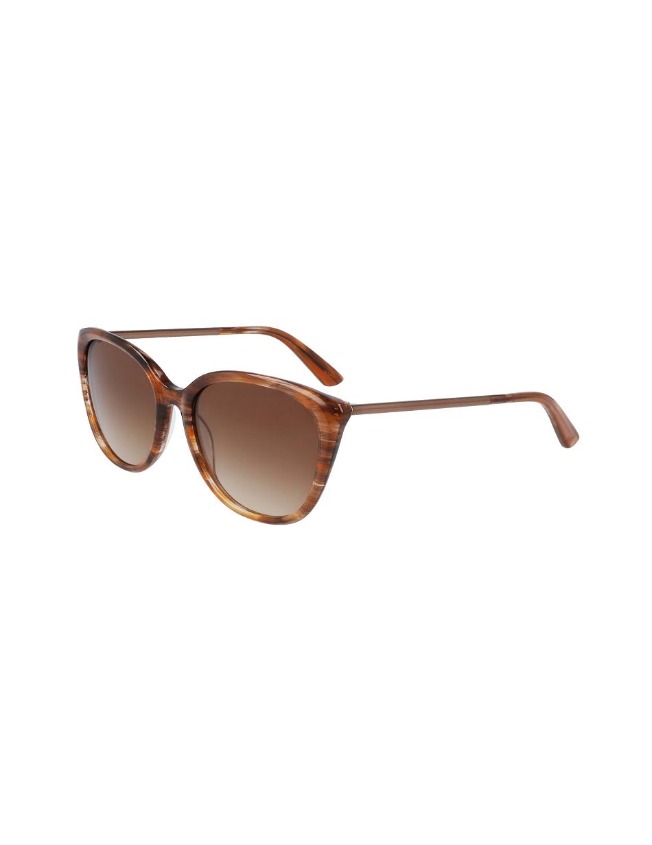 Anne Klein Mocha Combo Sunglasses Katteøje Beige | DKJBT45281