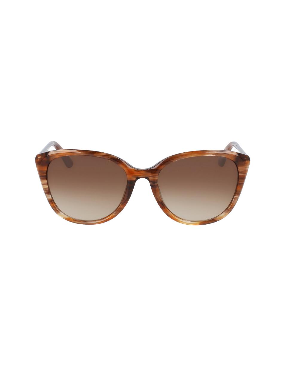 Anne Klein Mocha Combo Sunglasses Katteøje Beige | DKJBT45281