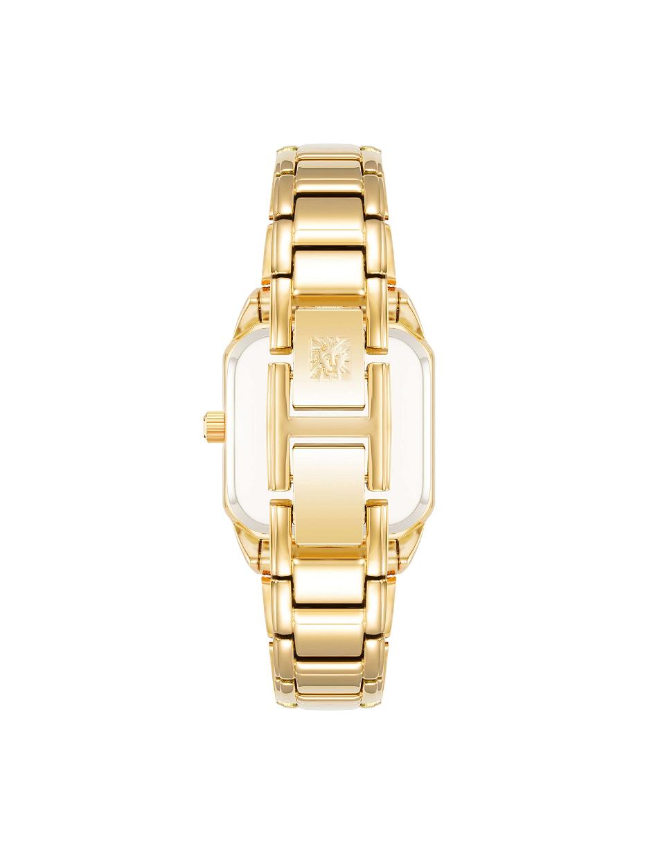 Anne Klein Modern Square Case Watch Metaller Guld | DKEAH87342