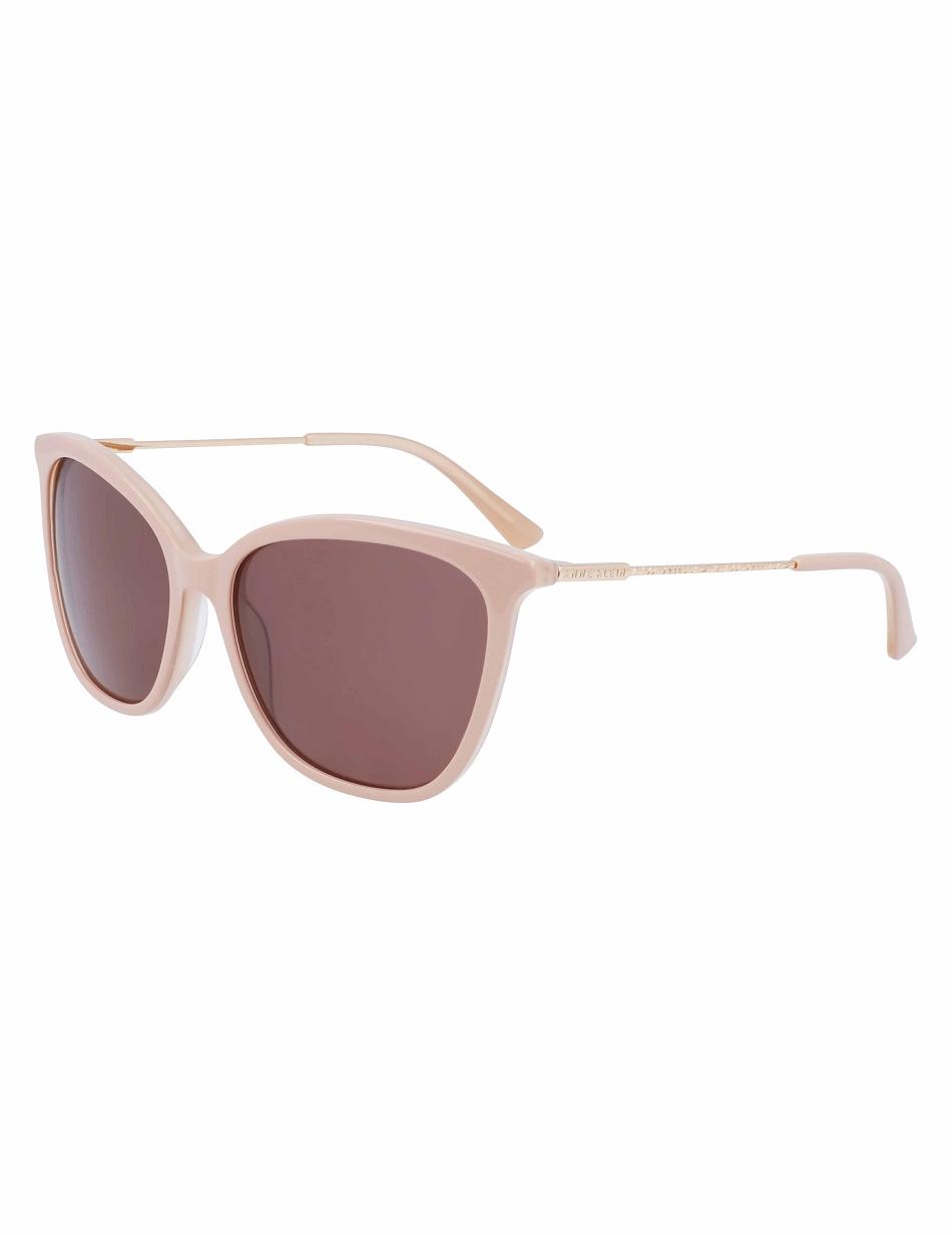 Anne Klein Oversized Sunglasses Firkant Grå Brune | DKCIF25981