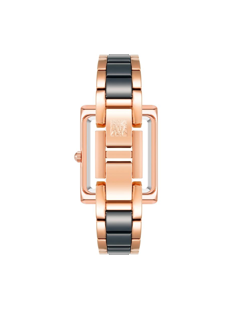 Anne Klein Rectangular Case Bracelet Watch Keramik Mørkeblå | ADKDF39383