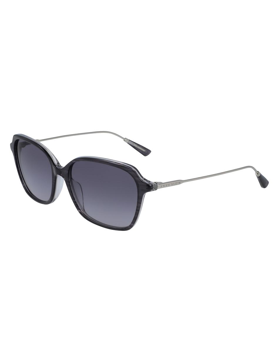 Anne Klein Rounded Square Sunglasses Smal størrelse Blå | QDKWA55263