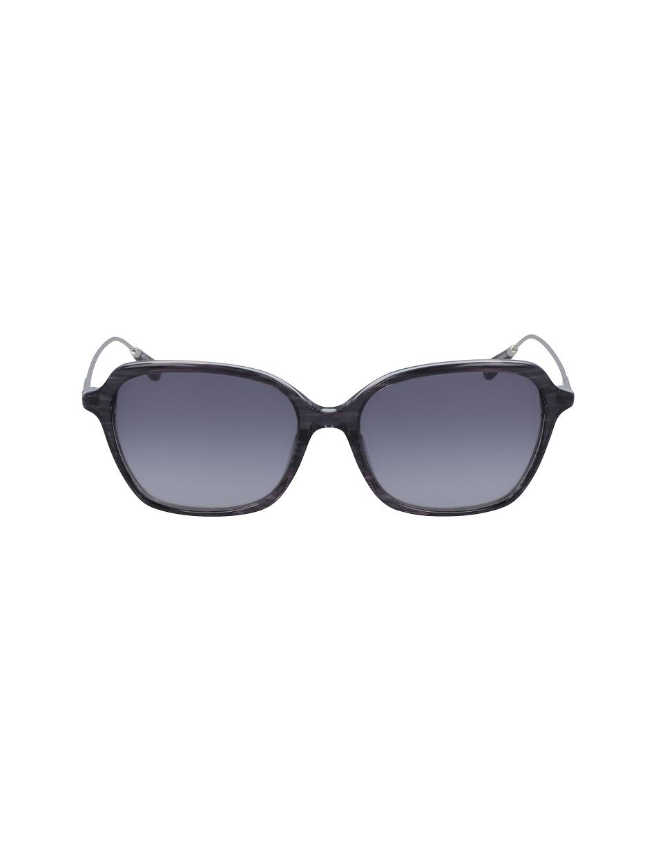 Anne Klein Rounded Square Sunglasses Smal størrelse Blå | QDKWA55263