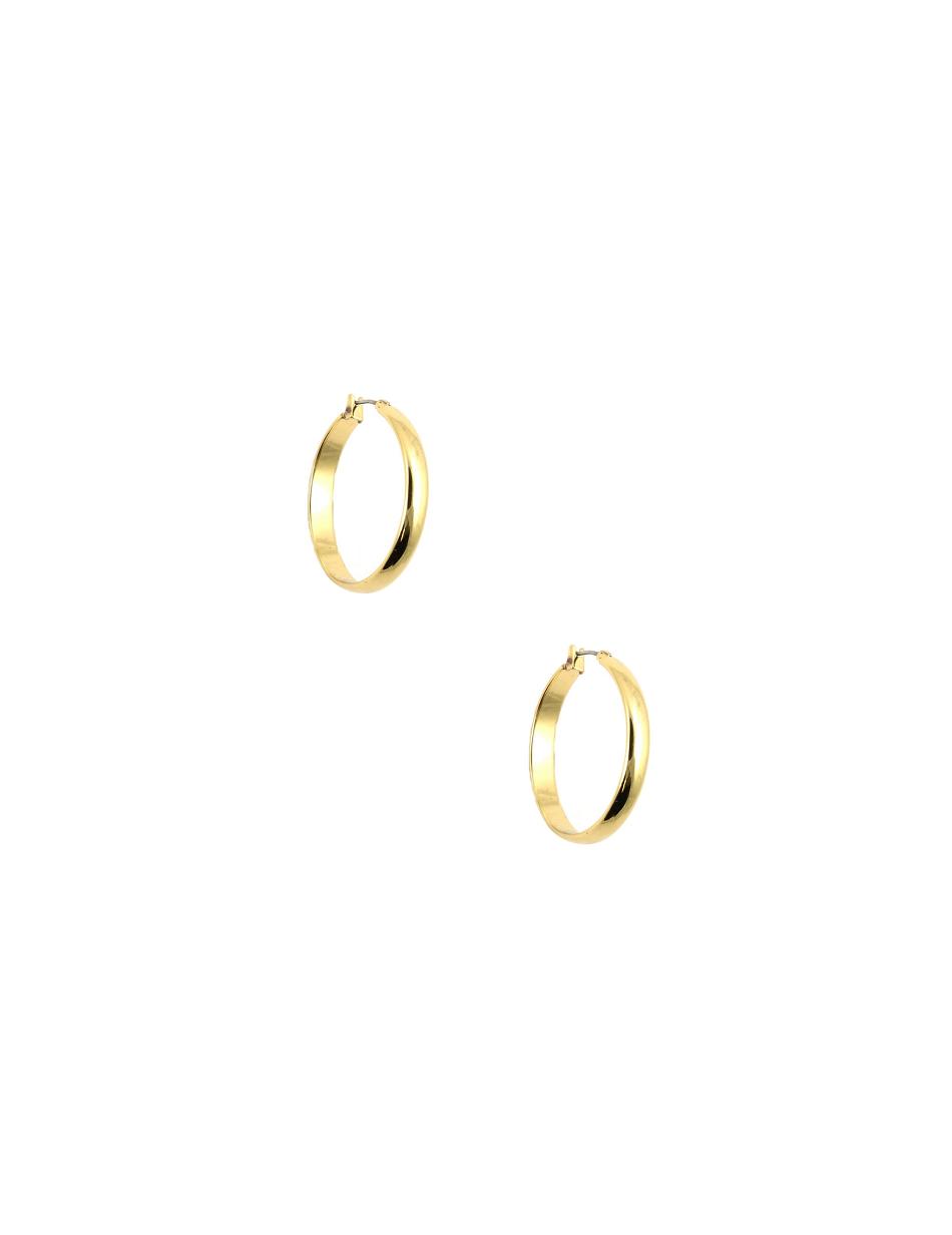 Anne Klein Small Gold-Tone Hoop Gennemborede øreringe Guld | SDKVO25053