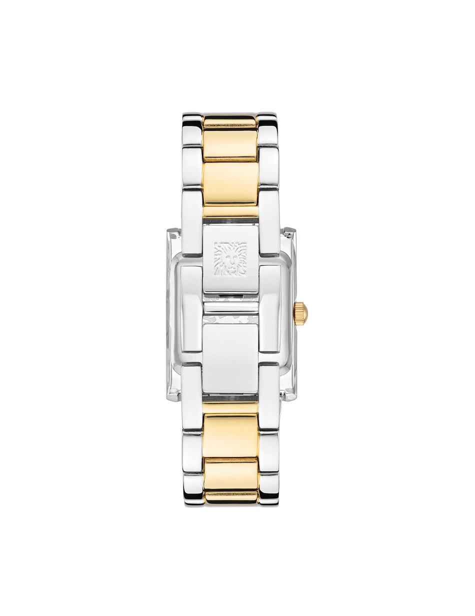 Anne Klein Square Case Bracelet Watch Metaller Sølv Guld | DKCIF97982