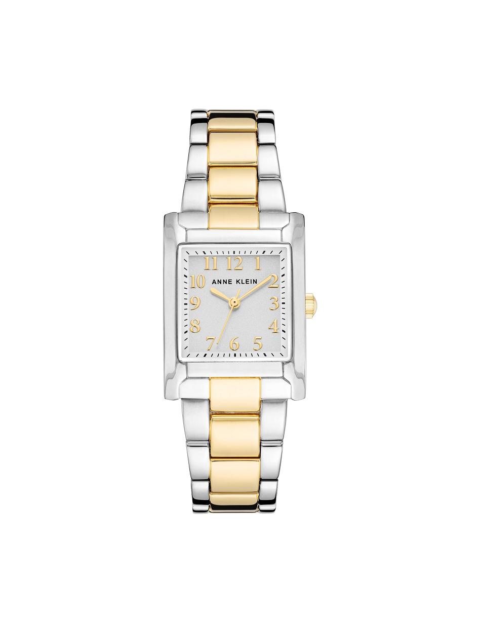 Anne Klein Square Case Bracelet Watch Metaller Sølv Guld | DKCIF97982