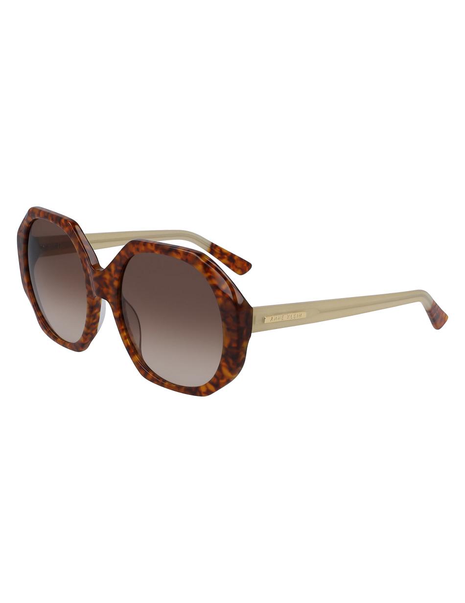 Anne Klein Tortoise Geometric Oversized Sunglasses Best Bestsellere Orange | PDKER21502