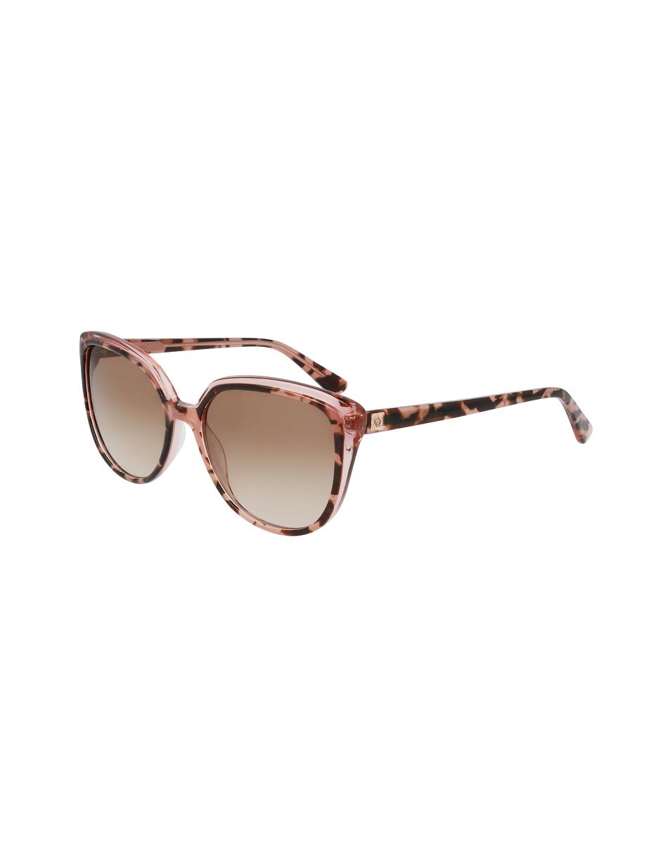 Anne Klein Tortoise Sunglasses Katteøje Lyserød | DKEAH93243