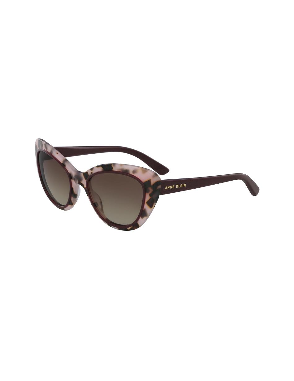 Anne Klein Tortoise Two-Tone Cat-eye Sunglasses Smal størrelse Lyserød | DKNZX37327